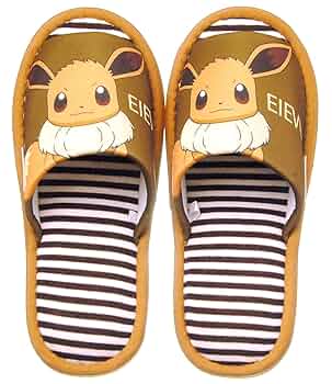 イッツデモ　エーフィ　ポケモン ルームシューズ スリッパ パープル 新品 未使用 ☆ポケモン×イッツデモ☆ とってもキュートなスリッパをご用意